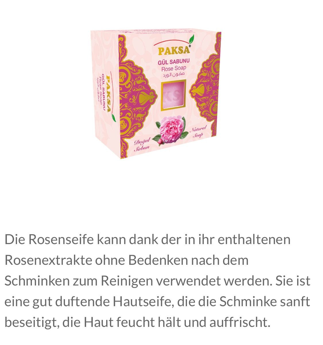 Rose Soap